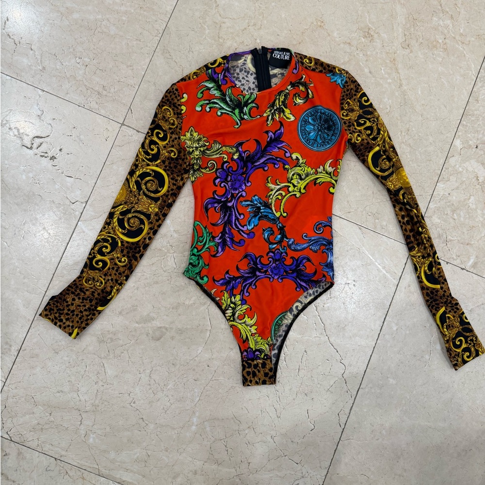 Versace Jeans Collection Colorful Kids Bodysuit